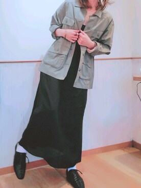 Tomoさん（レディース・158cm）の秋コーディネート