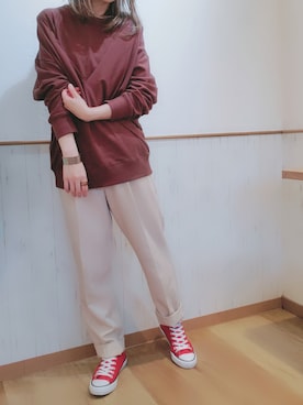 Tomoさん（レディース・158cm）の秋コーディネート