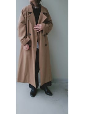 Tomoさん（レディース・158cm）の秋コーディネート