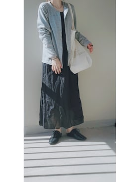 Tomoさん（レディース・158cm）の秋コーディネート