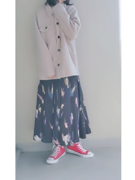 Tomoさん（レディース・158cm）の秋コーディネート