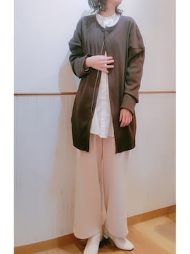 Tomoさん（レディース・158cm）の冬コーディネート