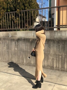 Spark Joyさん（レディース・152cm）の冬コーディネート