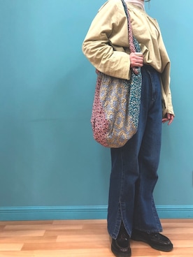 「タッセルローファー」｜のりまきさん（レディース・159cm）の春コーディネート