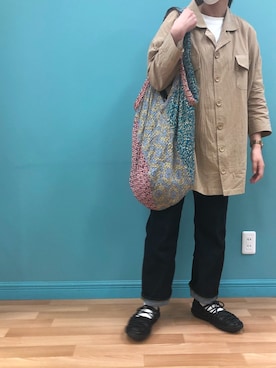 「C.L.N（シーエルエヌ）のアイテム」を使った、のりまきさん（レディース・159cm）の春コーディネート