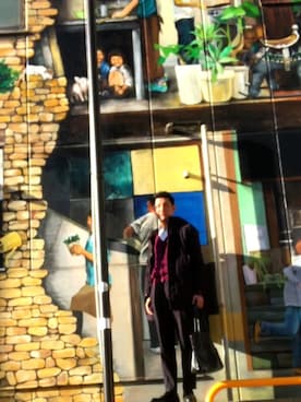 「デニスラ」｜英麿さん（メンズ・183cm）の冬コーディネート