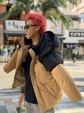 「SILAS(サイラス)のアイテム(その他アウター)」を使った、bskbckさん(メンズ・171cm)の秋コーディネート