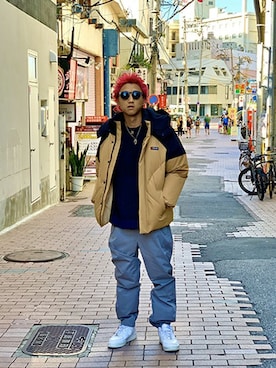 「SILAS(サイラス)のアイテム(その他アウター)」を使った、bskbckさん(メンズ・171cm)の秋コーディネート