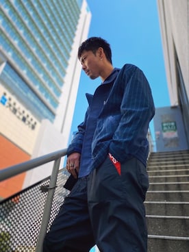 「SILAS（サイラス）のアイテム（ジャケット/アウター）」を使った、bskbckさん（メンズ・178cm）の春コーディネート