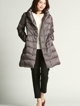 「カシミヤ」｜「アイテム（シューズ）」を使った、LAUTREAMONT CO. ONLINE SHOP ZOZOTOWNさん（レディース・168cm）の秋コーディネート