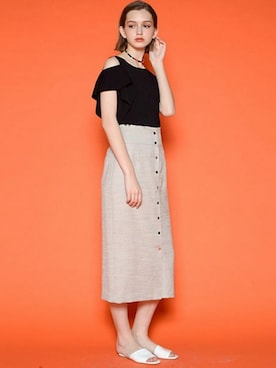 「Vega（ベガ）のアイテム」を使った、LAUTREAMONT CO. ONLINE SHOP ZOZOTOWNさん（レディース・160cm）の夏コーディネート