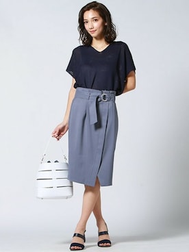 「LAUTREAMONT（ロートレアモン）のアイテム」を使った、LAUTREAMONT CO. ONLINE SHOP ZOZOTOWNさん（レディース・160cm）の夏コーディネート