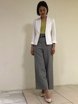 「LAUTREAMONT（ロートレアモン）のアイテム」を使った、LAUTREAMONT CO. ONLINE SHOP ZOZOTOWNさん（レディース・160cm）の夏コーディネート