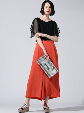 「Vega（ベガ）のアイテム」を使った、LAUTREAMONT CO. ONLINE SHOP ZOZOTOWNさん（レディース・173cm）の夏コーディネート