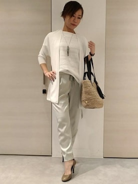 「la.f…（ラエフ）のアイテム」を使った、LAUTREAMONT CO. ONLINE SHOP ZOZOTOWNさん（レディース・160cm）の夏コーディネート