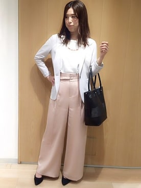 「カノコジャケット」｜LAUTREAMONT CO. ONLINE SHOP ZOZOTOWNさん（レディース・160cm）の夏コーディネート