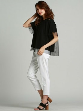 「LAUTREAMONT（ロートレアモン）のアイテム」を使った、LAUTREAMONT CO. ONLINE SHOP ZOZOTOWNさん（レディース・160cm）の夏コーディネート