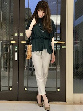 「la.f…（ラエフ）のアイテム」を使った、LAUTREAMONT CO. ONLINE SHOP ZOZOTOWNさん（レディース・160cm）の夏コーディネート