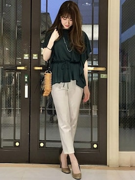 「インナー付き」｜LAUTREAMONT CO. ONLINE SHOP ZOZOTOWNさん（レディース・160cm）の夏コーディネート