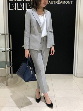 「LAUTREAMONT（ロートレアモン）のアイテム」を使った、LAUTREAMONT CO. ONLINE SHOP ZOZOTOWNさん（レディース・160cm）の夏コーディネート