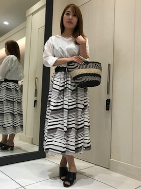 LAUTREAMONT CO. ONLINE SHOP ZOZOTOWNさん（レディース・160cm）の夏コーディネート