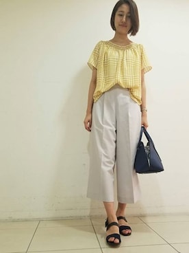 「LAUTREAMONT（ロートレアモン）のアイテム」を使った、LAUTREAMONT CO. ONLINE SHOP ZOZOTOWNさん（レディース・160cm）の夏コーディネート