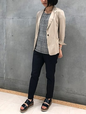 「アイテム（その他アウター）」を使った、LAUTREAMONT CO. ONLINE SHOP ZOZOTOWNさん（レディース・160cm）の夏コーディネート