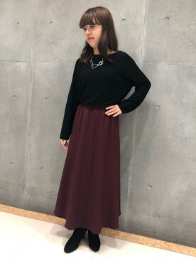 「LAUTREAMONT（ロートレアモン）のアイテム」を使った、LAUTREAMONT CO. ONLINE SHOP ZOZOTOWNさん（レディース・160cm）の秋コーディネート