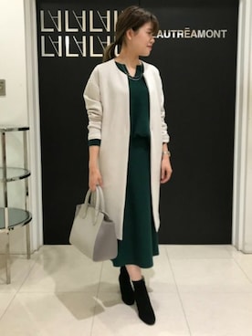 「LAUTREAMONT（ロートレアモン）のアイテム」を使った、LAUTREAMONT CO. ONLINE SHOP ZOZOTOWNさん（レディース・160cm）の秋コーディネート