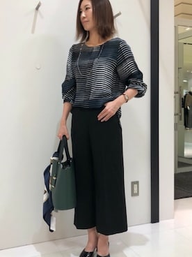 「la.f...」｜「アイテム（バッグ）」を使った、LAUTREAMONT CO. ONLINE SHOP ZOZOTOWNさん（レディース・160cm）の秋コーディネート