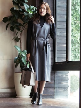 「LAUTREAMONT（ロートレアモン）のアイテム」を使った、LAUTREAMONT CO. ONLINE SHOP ZOZOTOWNさん（レディース・160cm）の秋コーディネート