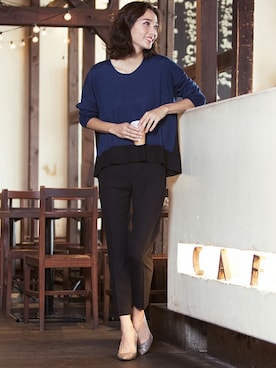 「LAUTREAMONT（ロートレアモン）のアイテム」を使った、LAUTREAMONT CO. ONLINE SHOP ZOZOTOWNさん（レディース・160cm）の秋コーディネート