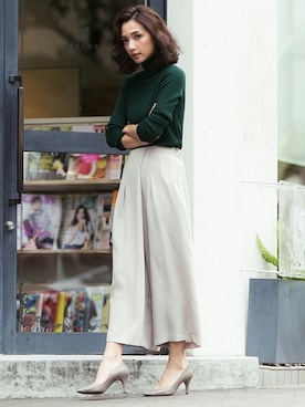 「LAUTREAMONT（ロートレアモン）のアイテム」を使った、LAUTREAMONT CO. ONLINE SHOP ZOZOTOWNさん（レディース・160cm）の秋コーディネート