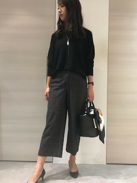 「la.f...」｜「アイテム（アクセサリー）」を使った、LAUTREAMONT CO. ONLINE SHOP ZOZOTOWNさん（レディース・160cm）の秋コーディネート