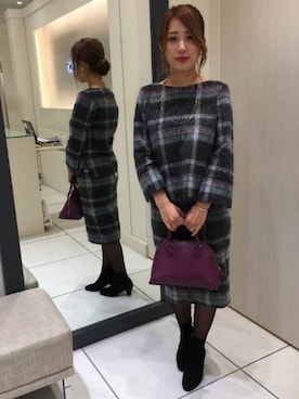 「LAUTREAMONT（ロートレアモン）のアイテム」を使った、LAUTREAMONT CO. ONLINE SHOP ZOZOTOWNさん（レディース・160cm）の秋コーディネート