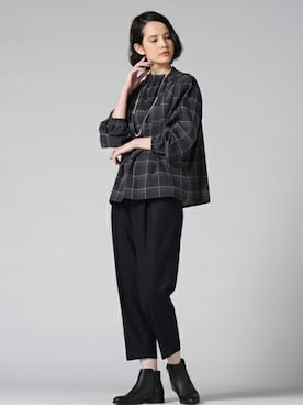 「Pao de lo（パオデロ）のアイテム」を使った、LAUTREAMONT CO. ONLINE SHOP ZOZOTOWNさん（レディース・173cm）の秋コーディネート