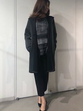「la.f...」｜「アイテム（ジャケット/アウター）」を使った、LAUTREAMONT CO. ONLINE SHOP ZOZOTOWNさん（レディース・160cm）の秋コーディネート