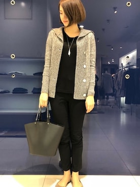 「la.f...」｜「アイテム（アクセサリー）」を使った、LAUTREAMONT CO. ONLINE SHOP ZOZOTOWNさん（レディース・160cm）の冬コーディネート
