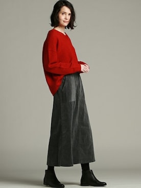 「Pao de lo（パオデロ）のアイテム」を使った、LAUTREAMONT CO. ONLINE SHOP ZOZOTOWNさん（レディース・173cm）の冬コーディネート