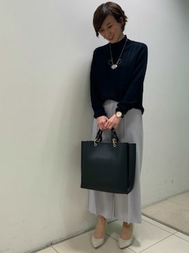 「LAUTREAMONT（ロートレアモン）のアイテム」を使った、LAUTREAMONT CO. ONLINE SHOP ZOZOTOWNさん（レディース・160cm）の冬コーディネート