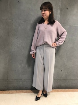 「LAUTREAMONT（ロートレアモン）のアイテム」を使った、LAUTREAMONT CO. ONLINE SHOP ZOZOTOWNさん（レディース・160cm）の冬コーディネート