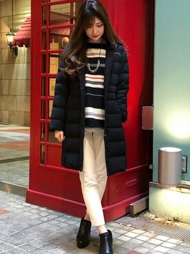 「la.f...」｜「アイテム（パンツ）」を使った、LAUTREAMONT CO. ONLINE SHOP ZOZOTOWNさん（レディース・160cm）の冬コーディネート