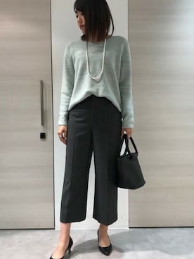 「la.f...」｜「アイテム（パンツ）」を使った、LAUTREAMONT CO. ONLINE SHOP ZOZOTOWNさん（レディース・160cm）の冬コーディネート