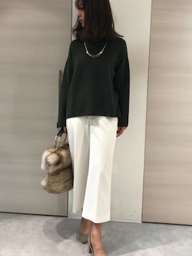「la.f...」｜「アイテム（パンツ）」を使った、LAUTREAMONT CO. ONLINE SHOP ZOZOTOWNさん（レディース・160cm）の冬コーディネート