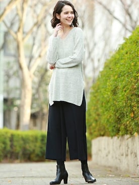 「Pao de lo（パオデロ）のアイテム」を使った、LAUTREAMONT CO. ONLINE SHOP ZOZOTOWNさん（レディース・173cm）の冬コーディネート