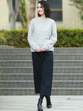 「Pao de lo（パオデロ）のアイテム」を使った、LAUTREAMONT CO. ONLINE SHOP ZOZOTOWNさん（レディース・173cm）の冬コーディネート