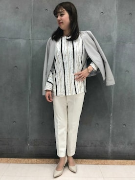 「LAUTREAMONT（ロートレアモン）のアイテム（その他アウター）」を使った、LAUTREAMONT CO. ONLINE SHOP ZOZOTOWNさん（レディース・153cm）の冬コーディネート
