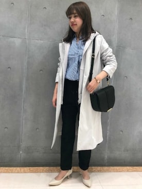 「LAUTREAMONT（ロートレアモン）のアイテム（その他アウター）」を使った、LAUTREAMONT CO. ONLINE SHOP ZOZOTOWNさん（レディース・153cm）の冬コーディネート