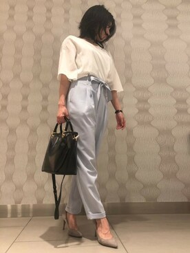 「LAUTREAMONT（ロートレアモン）のアイテム」を使った、LAUTREAMONT CO. ONLINE SHOP ZOZOTOWNさん（レディース・155cm）の春コーディネート