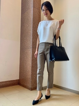 「LAUTREAMONT（ロートレアモン）のアイテム」を使った、LAUTREAMONT CO. ONLINE SHOP ZOZOTOWNさん（レディース・163cm）の春コーディネート